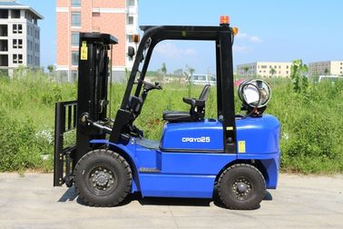 2.5 ton forklift LPG gasoline best quality CPQYD25 with CE EPA ISO9001 certificate