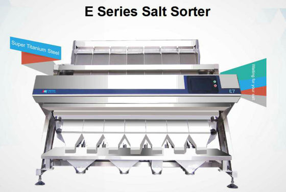 Sea Salt Processing Stainless Steel 5T/H Optical Color Sorter
